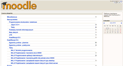 Desktop Screenshot of e-learning.zst.edu.pl